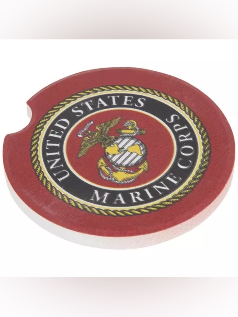 (2) United States Marine Corps Car Coaster